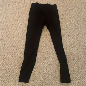 Lululemon leggings size 8 black